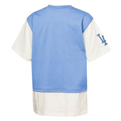 Los Angeles Dodgers Outerstuff Youth Ultimate Pastels Premium Double Run T-Shirt - MLB T-shirts