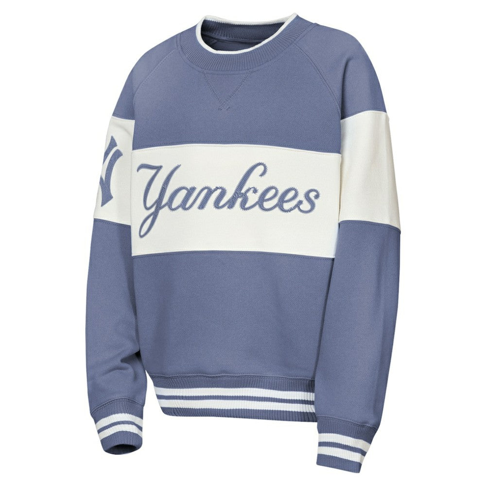 New York Yankees Outerstuff Youth Ultimate Pastels On Base Sweatshirt - MLB Sweatshirts