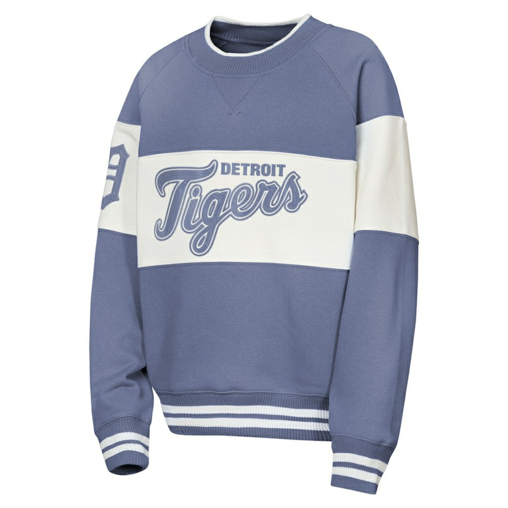 Detroit Tigers Outerstuff Youth Ultimate Pastels On Base Sweatshirt - MLB Sweatshirts
