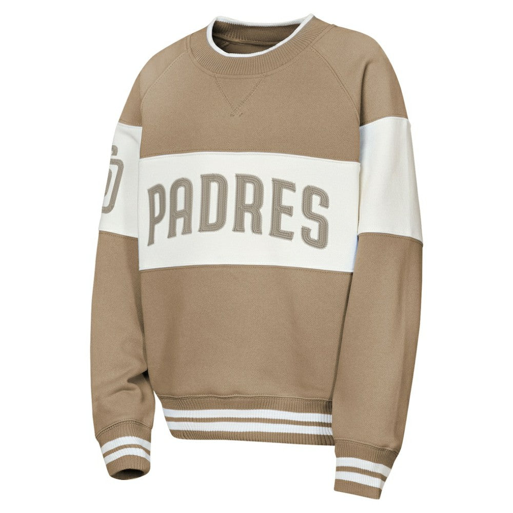 San Diego Padres Outerstuff Youth Ultimate Pastels On Base Sweatshirt - MLB Sweatshirts
