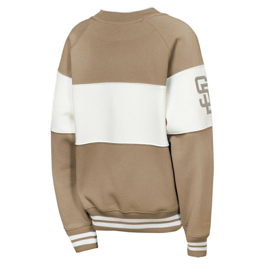 San Diego Padres Outerstuff Youth Ultimate Pastels On Base Sweatshirt - MLB Sweatshirts