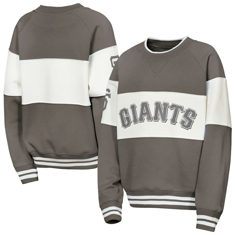 San Francisco Giants Outerstuff Youth Ultimate Pastels On Base Sweatshirt - MLB Sweatshirts