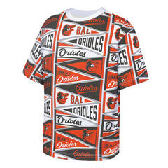Baltimore Orioles Outerstuff Youth All-Over Pennant T-Shirt - MLB T-shirts
