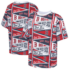 Boston Red Sox Outerstuff Youth All-Over Pennant T-Shirt - MLB T-shirts