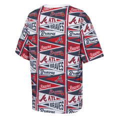 Atlanta Braves Outerstuff Youth All-Over Pennant T-Shirt - MLB T-shirts