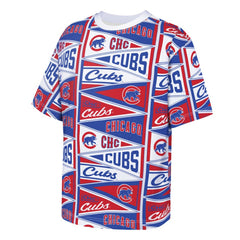 Chicago Cubs Outerstuff Youth All-Over Pennant T-Shirt - MLB T-shirts