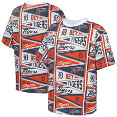 Detroit Tigers Outerstuff Youth All-Over Pennant T-Shirt - MLB T-shirts
