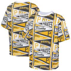 Pittsburgh Pirates Outerstuff Youth All-Over Pennant T-Shirt - MLB T-shirts