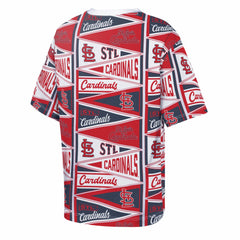St. Louis Cardinals Outerstuff Youth All-Over Pennant T-Shirt - MLB T-shirts
