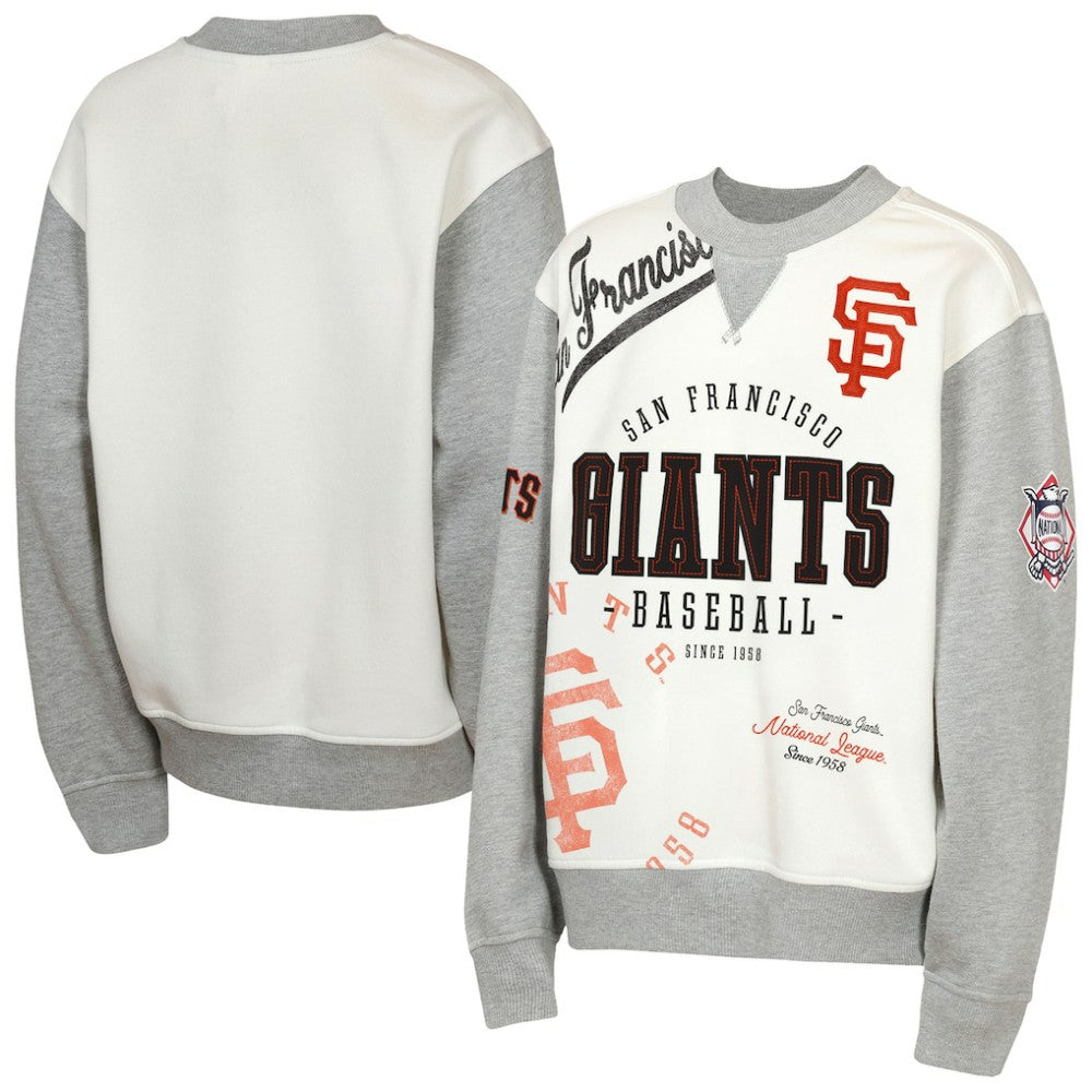 San Francisco Giants Outerstuff Youth Big League Power Hit Fleece Sweatshirt - MLB Sweatshirts