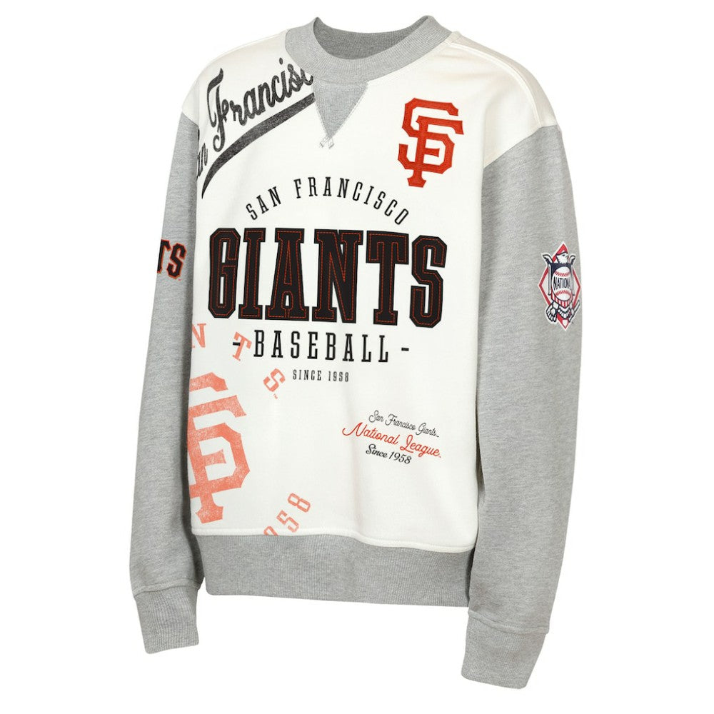 San Francisco Giants Outerstuff Youth Big League Power Hit Fleece Sweatshirt - MLB Sweatshirts