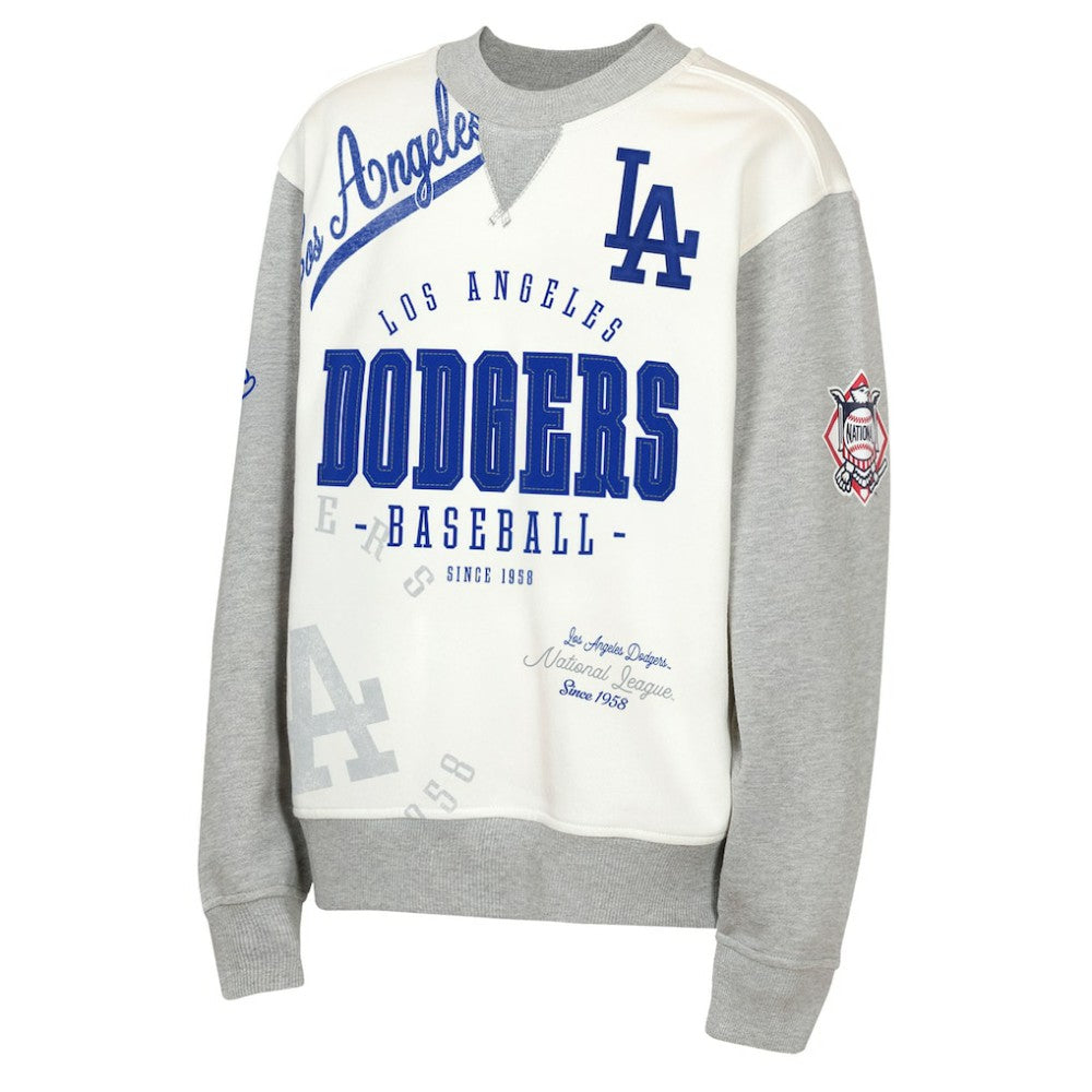 Los Angeles Dodgers Outerstuff Youth Big League Power Hit Fleece Sweatshirt - MLB Sweatshirts