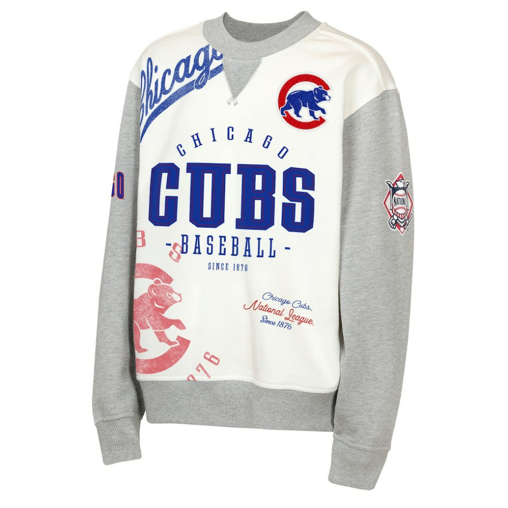 Chicago Cubs Outerstuff Youth Big League Power Hit Fleece Sweatshirt - MLB Sweatshirts