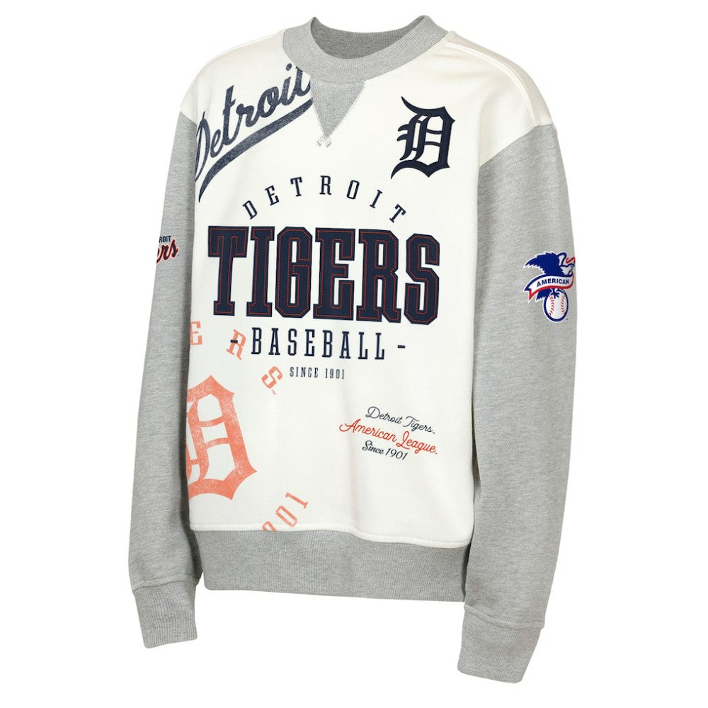 Detroit Tigers Outerstuff Youth Big League Power Hit Fleece Sweatshirt - MLB Sweatshirts