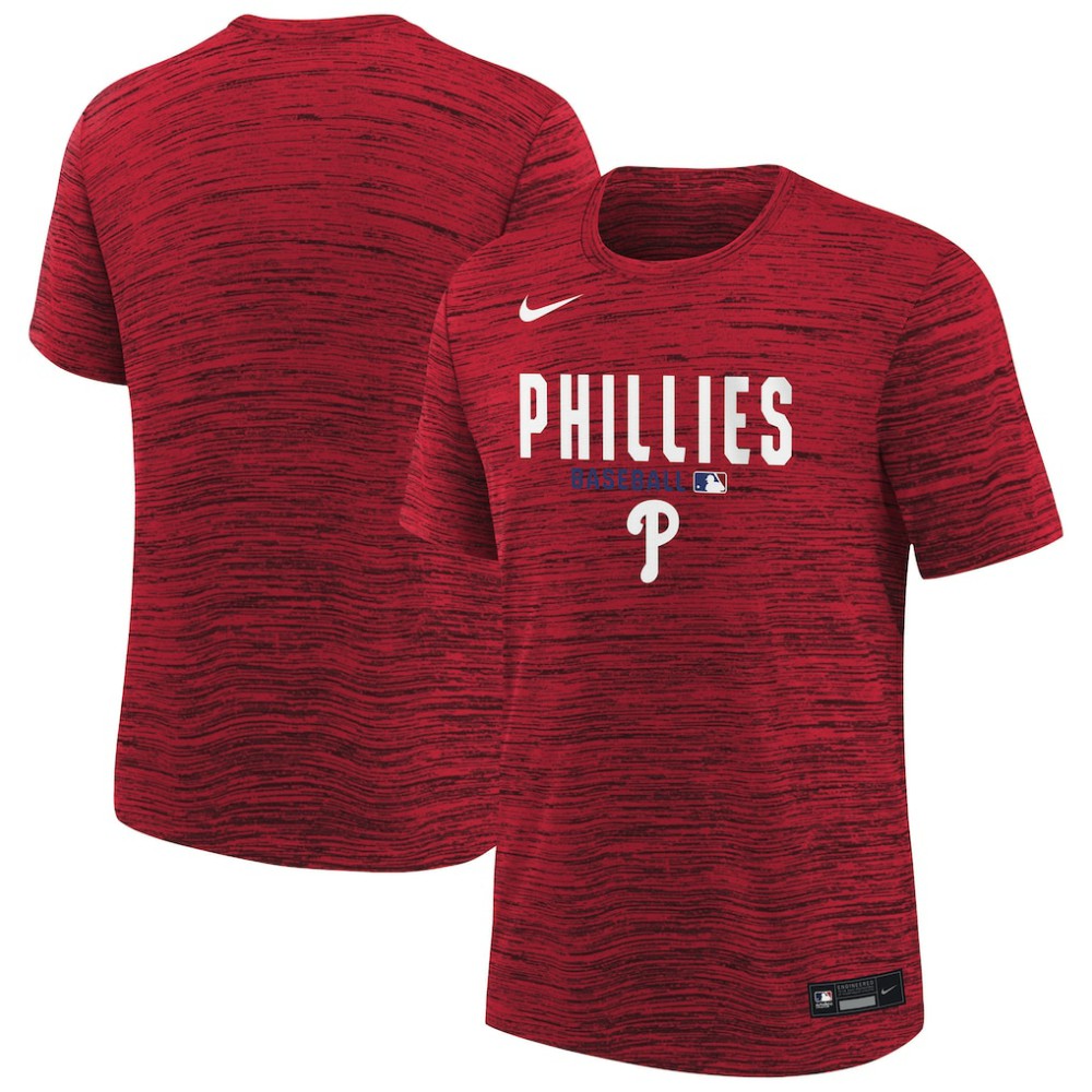 Philadelphia Phillies Nike Youth Authentic Collection Velocity Dri-FIT T-Shirt - MLB T-shirts