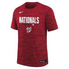 Washington Nationals Nike Youth Authentic Collection Velocity Dri-FIT T-Shirt - MLB T-shirts
