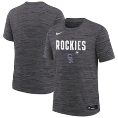 Colorado Rockies Nike Youth Authentic Collection Velocity Dri-FIT T-Shirt - MLB T-shirts