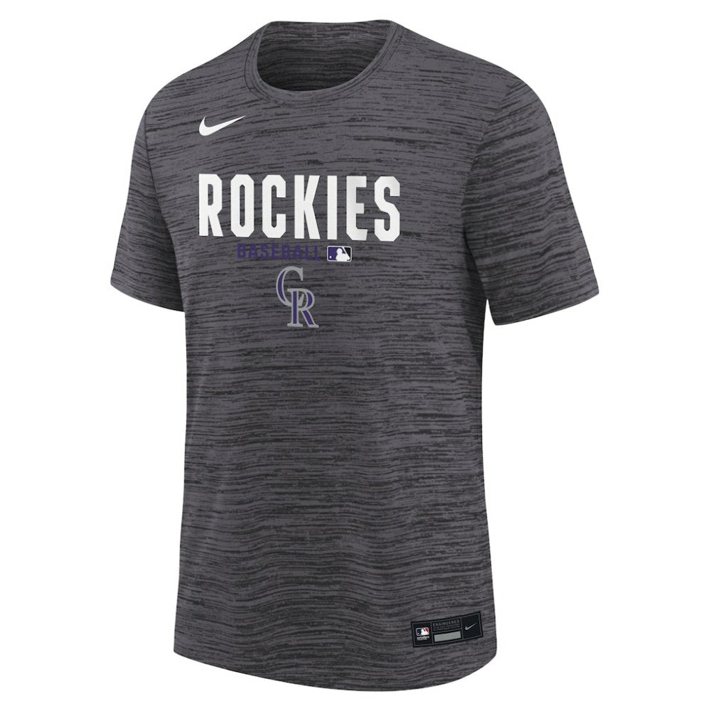 Colorado Rockies Nike Youth Authentic Collection Velocity Dri-FIT T-Shirt - MLB T-shirts