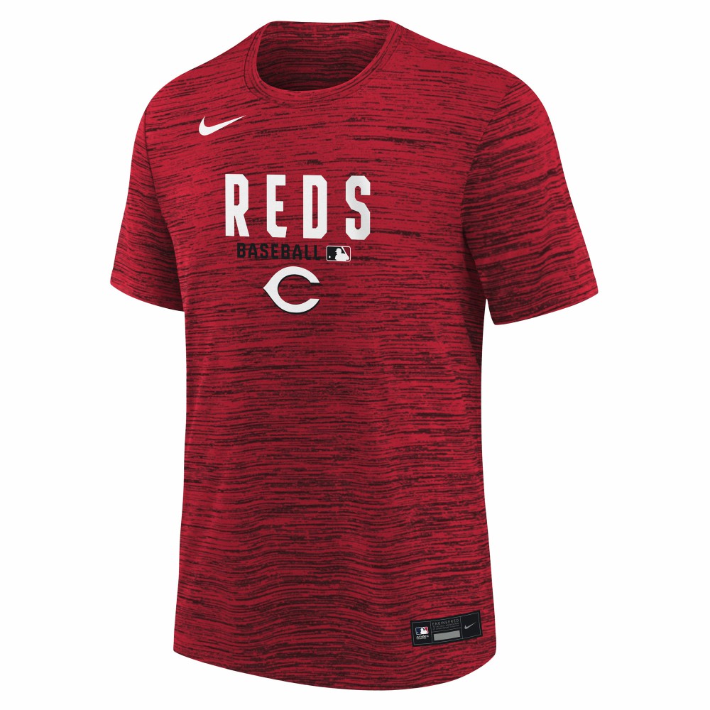 Cincinnati Reds Nike Youth Authentic Collection Velocity Dri-FIT T-Shirt - MLB T-shirts