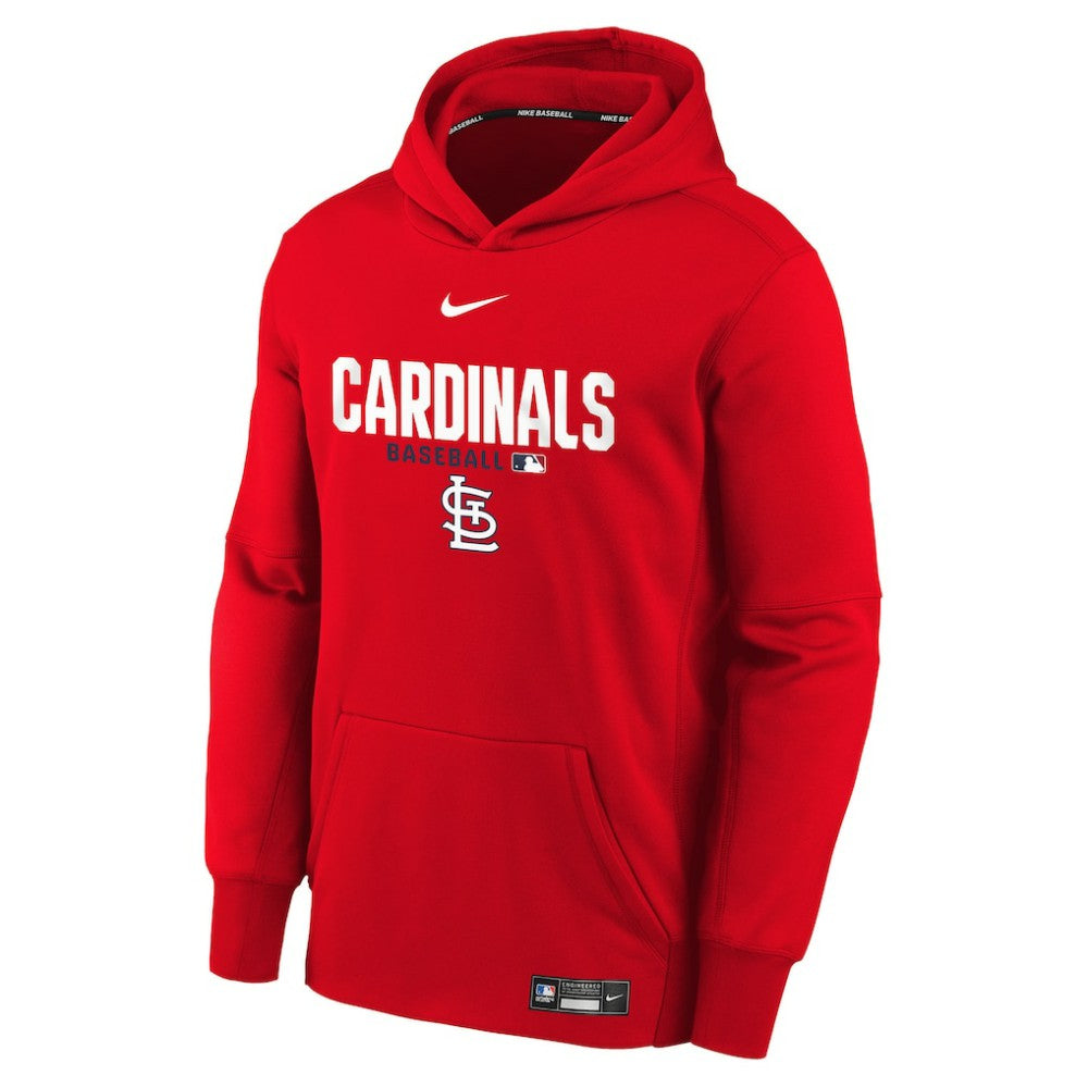 St. Louis Cardinals Nike Youth Authentic Collection Therma-FIT Hoodie - MLB Hoodies