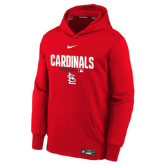St. Louis Cardinals Nike Youth Authentic Collection Therma-FIT Hoodie - MLB Hoodies