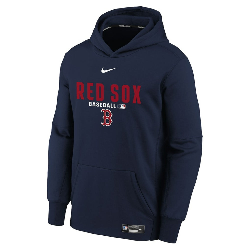Boston Red Sox Nike Youth Authentic Collection Therma-FIT Hoodie - MLB Hoodies