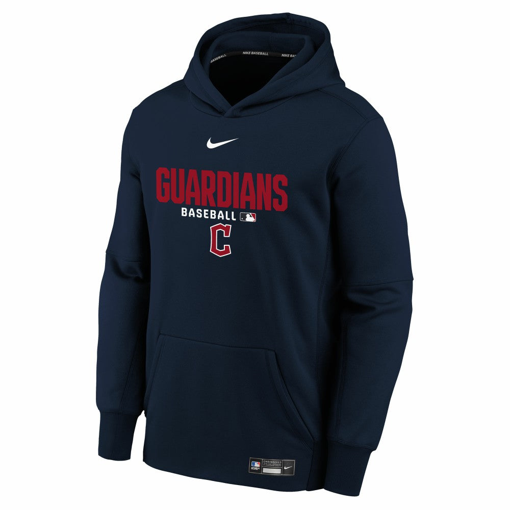 Cleveland Guardians Nike Youth Authentic Collection Therma-FIT Hoodie - MLB Hoodies