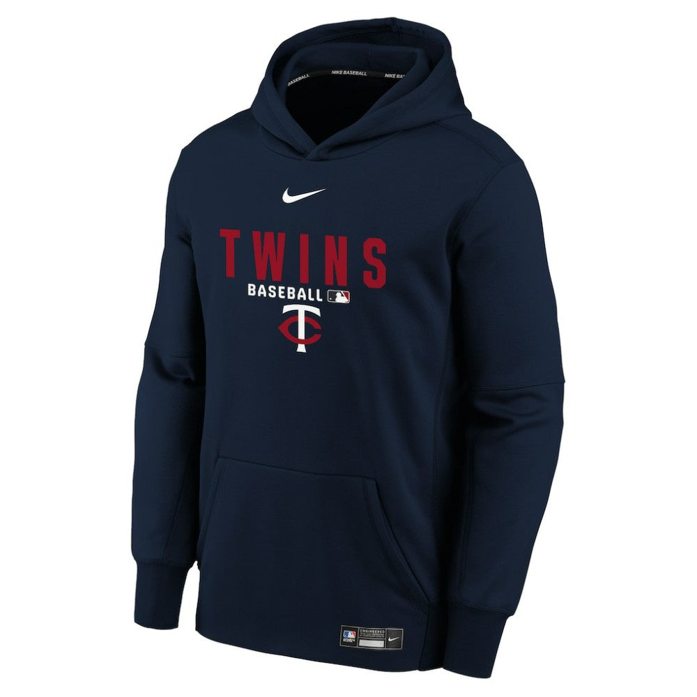 Minnesota Twins Nike Youth Authentic Collection Therma-FIT Hoodie - MLB Hoodies