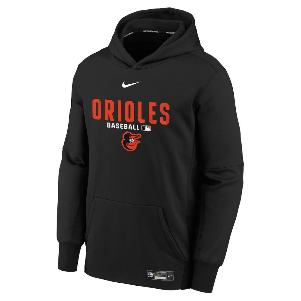 Baltimore Orioles Nike Youth Authentic Collection Therma-FIT Hoodie - MLB Hoodies