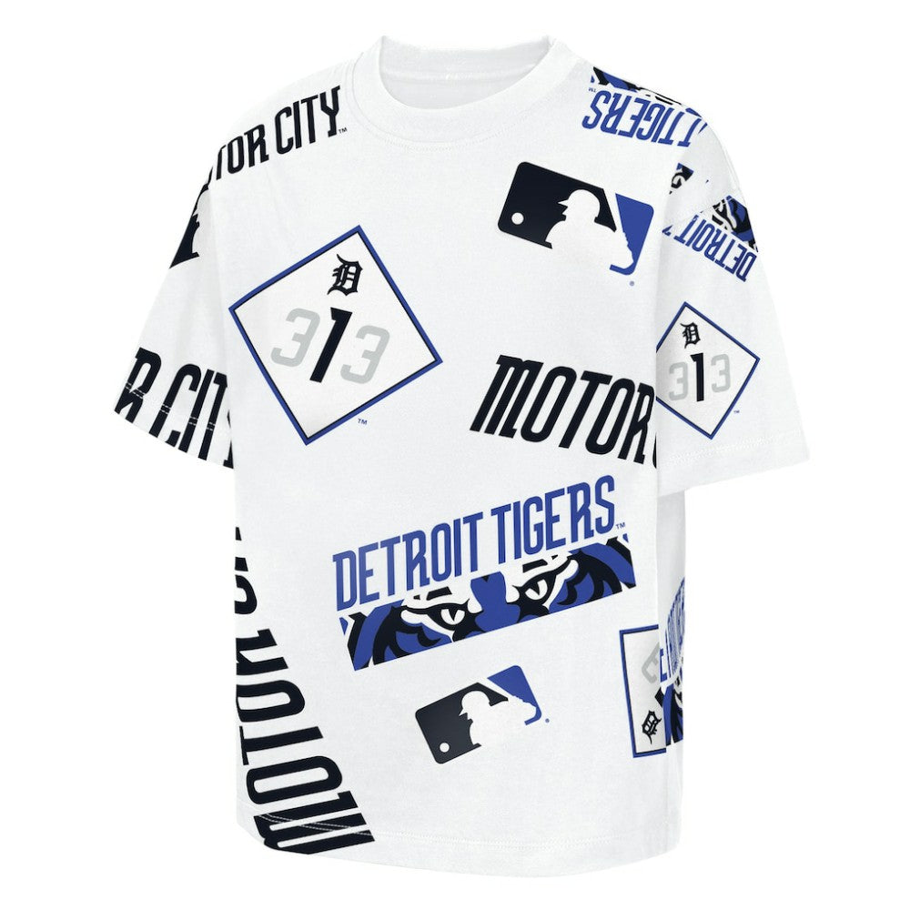 Detroit Tigers Outerstuff Youth Circus Catch T-Shirt - MLB T-shirts