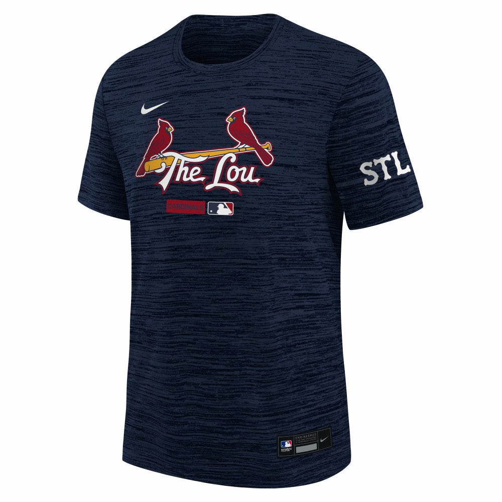 St. Louis Cardinals Nike Youth City Connect Authentic Collection Velocity Dri-FIT T-Shirt - MLB T-shirts