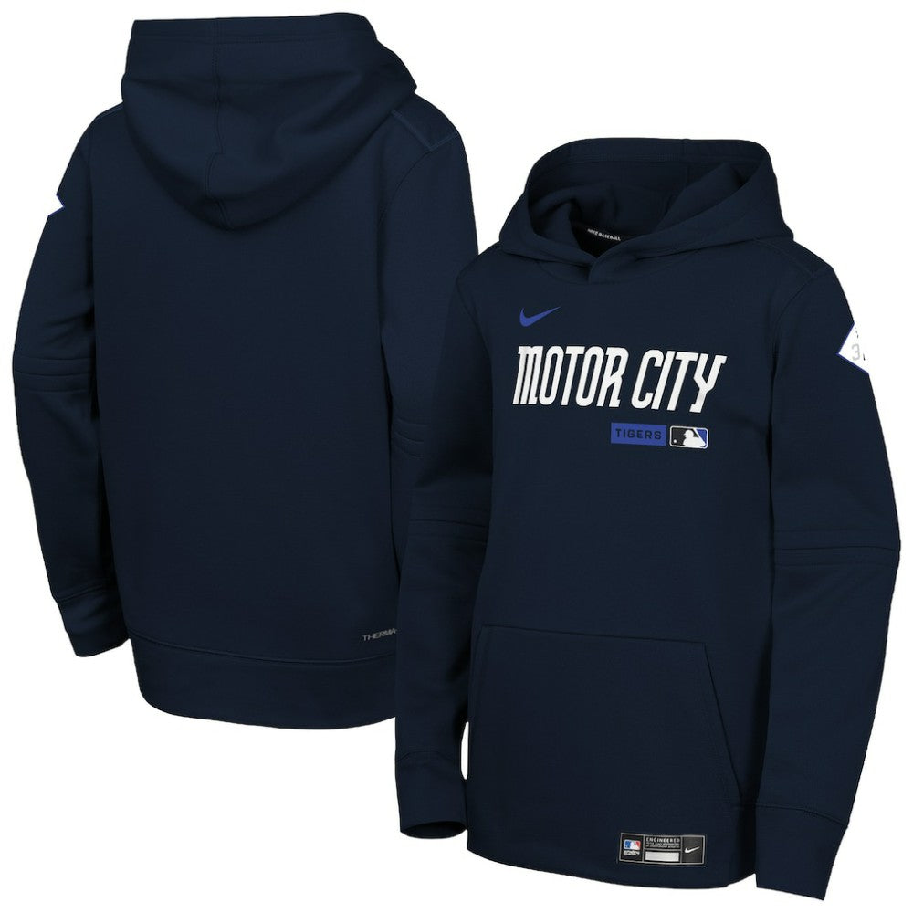 Detroit Tigers Nike Youth Authentic Collection City Connect Therma-FIT Hoodie - MLB Hoodies