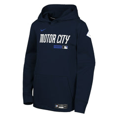 Detroit Tigers Nike Youth Authentic Collection City Connect Therma-FIT Hoodie - MLB Hoodies