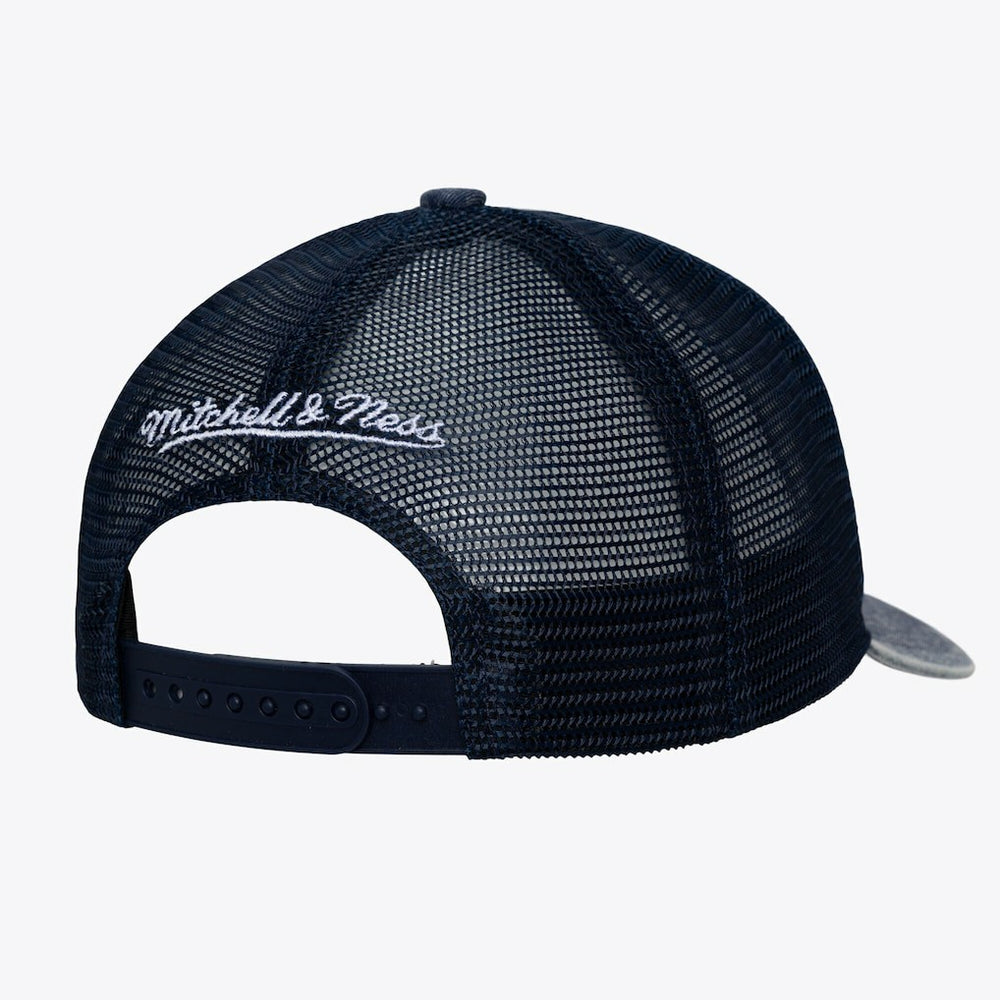 Blue Golden State Warriors Gameday Snow Wash Adjustable Trucker Hat sale | NBA