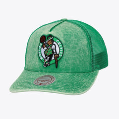 Kelly Green Boston Celtics Gameday Snow Wash Adjustable Trucker Hat | NBA
