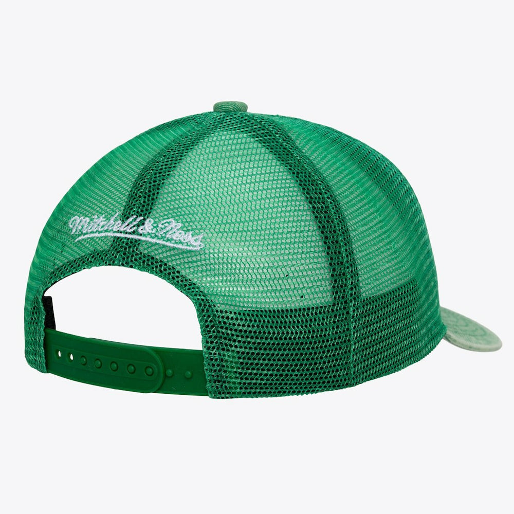 Kelly Green Boston Celtics Gameday Snow Wash Adjustable Trucker Hat | NBA