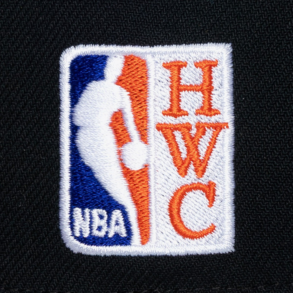 Black New York Knicks Hardwood Classics Legendary Away Pro-Pinch Adjustable Hat | NBA