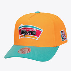 Orange San Antonio Spurs Hardwood Classics Legendary Away Pro-Pinch Adjustable Hat | NBA