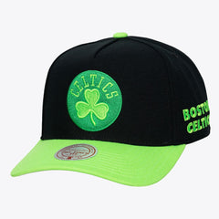 Black Boston Celtics Hardwood Classics Legendary Away Pro-Pinch Adjustable Hat | NBA