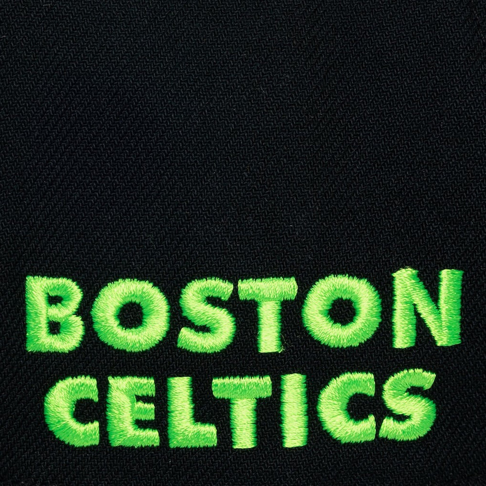 Black Boston Celtics Hardwood Classics Legendary Away Pro-Pinch Adjustable Hat | NBA