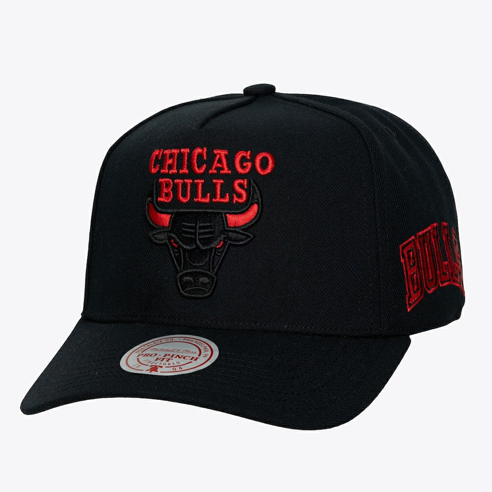 Black Chicago Bulls Hardwood Classics Legendary Away Pro-Pinch Adjustable Hat | NBA