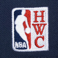 Navy Golden State Warriors Hardwood Classics Legendary Away Pro-Pinch Adjustable Hat sale | NBA