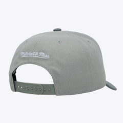 Gray New York Knicks Thunderstorm Head Coach Pro Crown Snapback Hat | NBA