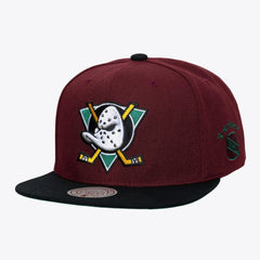 Anaheim Ducks Mitchell & Ness Legendary Home Snapback Hat -  NHL Hats