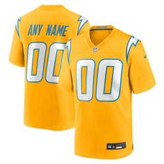 Los Angeles Chargers Alternate Charger Power Game Custom Jersey | NFL On sale