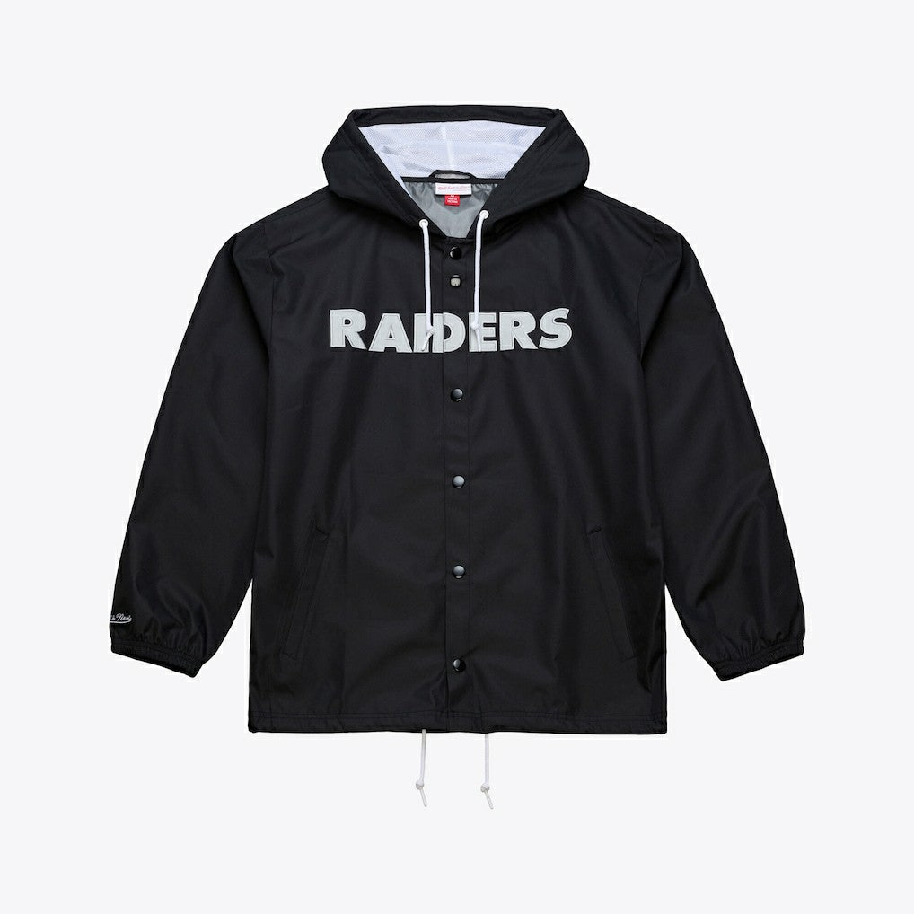 Las Vegas Raiders Coaches Full-Snap Hooded Windbreaker Jacket | NFL Sale
