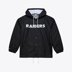 Las Vegas Raiders Coaches Full-Snap Hooded Windbreaker Jacket | NFL Sale
