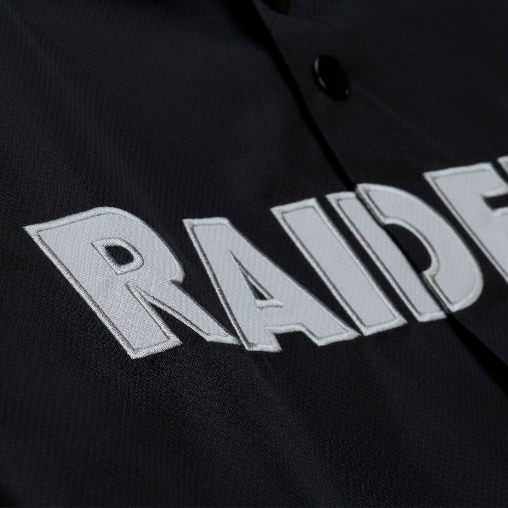 Las Vegas Raiders Coaches Full-Snap Hooded Windbreaker Jacket | NFL Sale