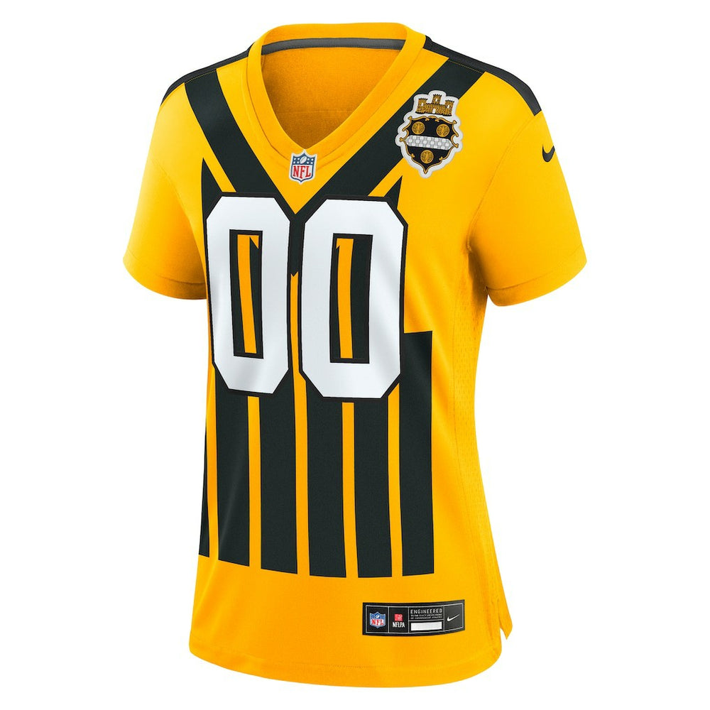 Pittsburgh Steelers Women's Alternate 1933 Throwback Game Custom Jersey | NFL New