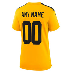 Pittsburgh Steelers Women's Alternate 1933 Throwback Game Custom Jersey | NFL New